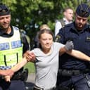 Greta Thunberg arrested by...?