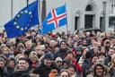 Icelandic European Union membership negotiations referendum passes?