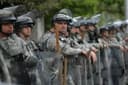National Guard at college Palestine protest in April?