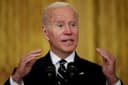 Will Joe Biden's approval rating be 43.0% or higher at the end of November 13?